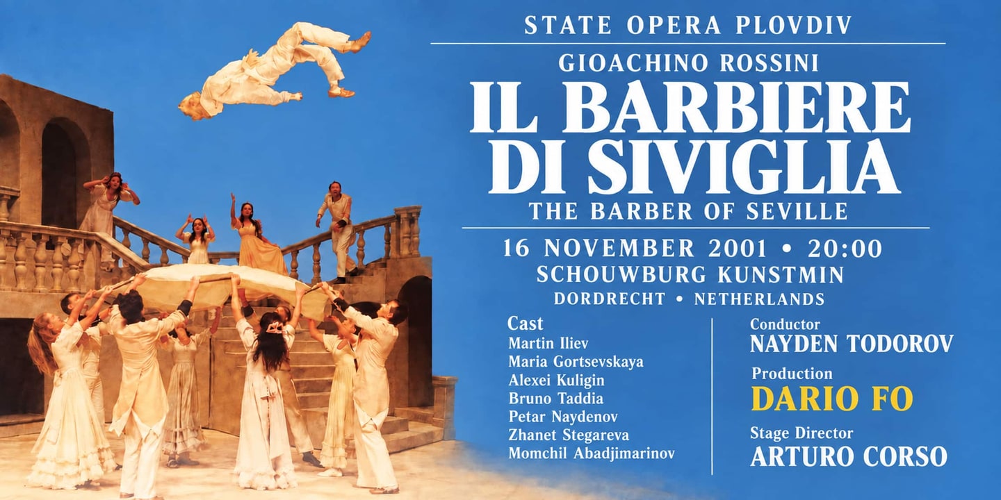 Event banner: Il barbiere di Siviglia (16.11.2001)