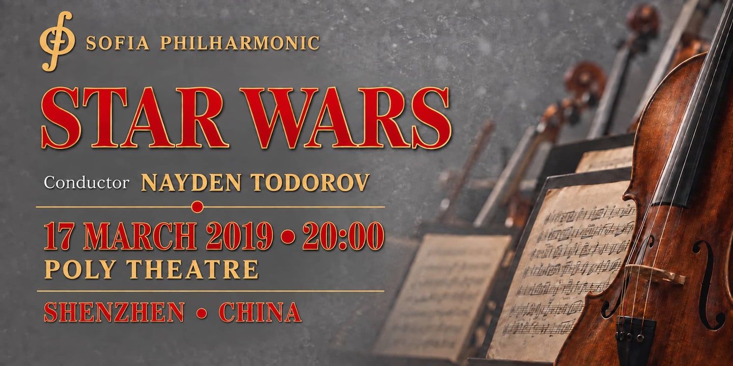 Event banner: STAR WARS in Shenzhen (17.03.2019)