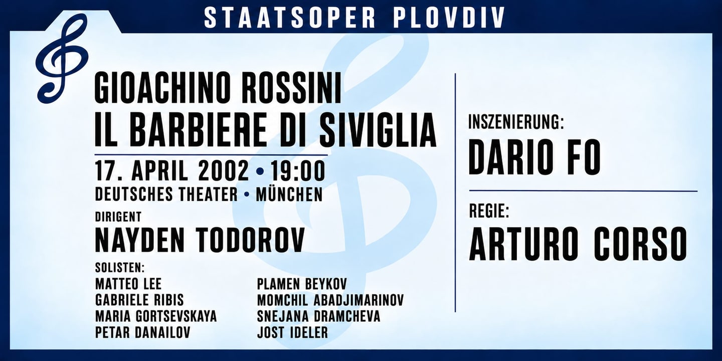 Event banner: Concert with State Opera Plovdiv (17.04.2002)