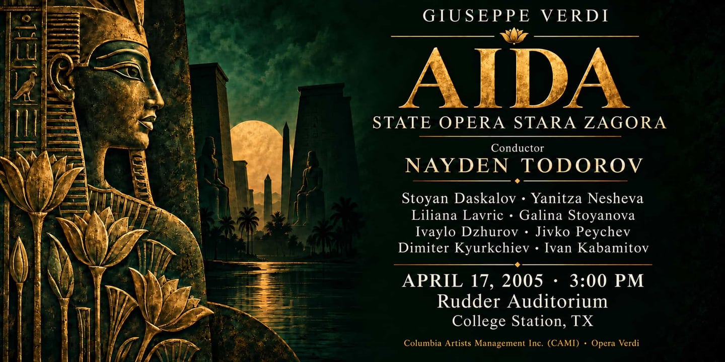 Event banner: Aida (17.04.2005)