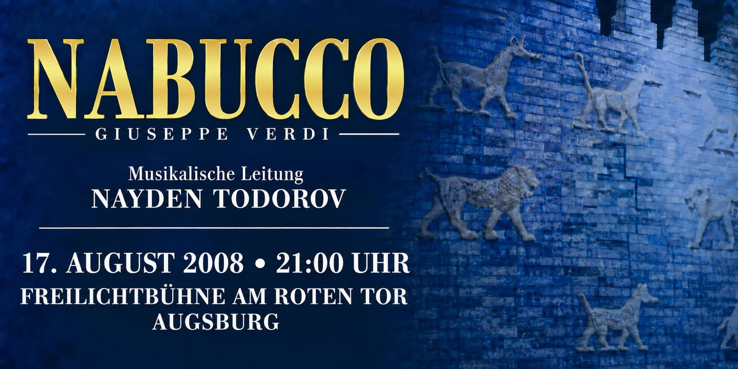 Event banner: Nabucco by Verdi (17.08.2008)