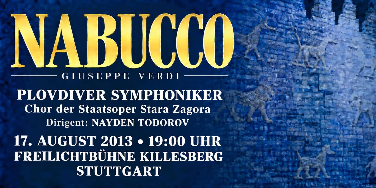 Event banner: Nabucco (17.08.2013)