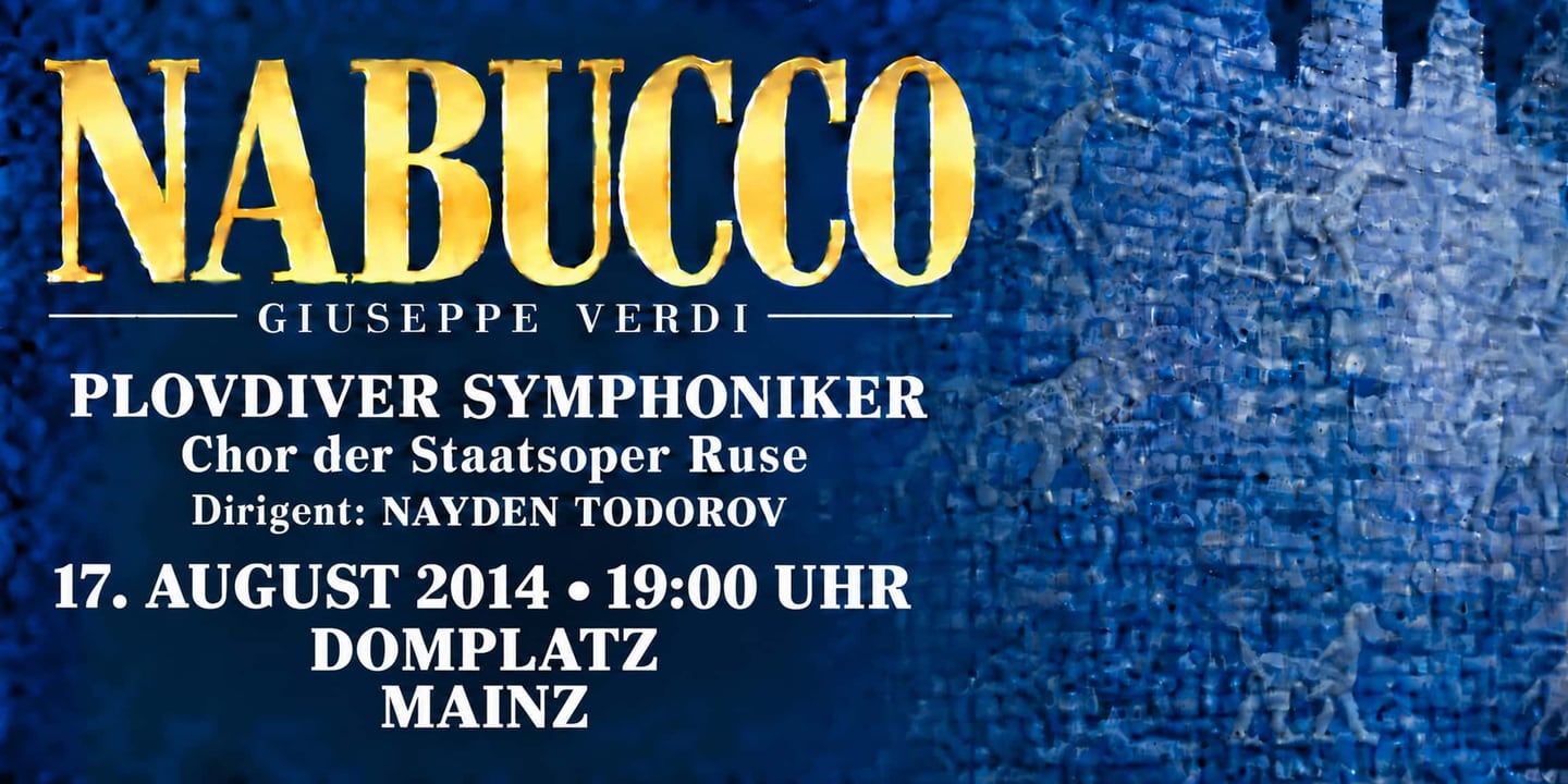 Event banner: Nabucco by Verdi (17.08.2014)