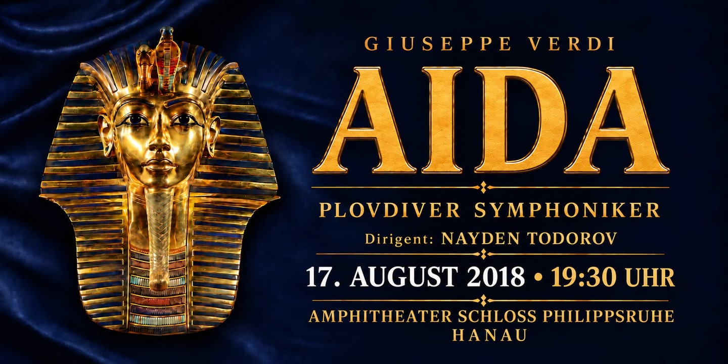 Event banner: Aida (17.08.2018)