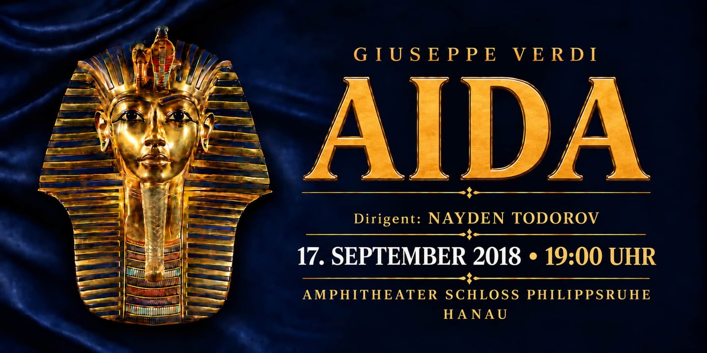 Event banner: Aida (17.09.2018)