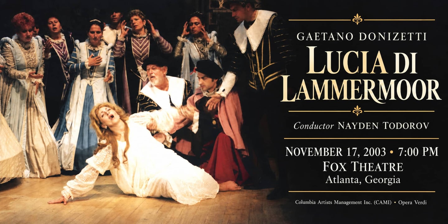 Event banner: Lucia di Lammermoor (17.11.2003)