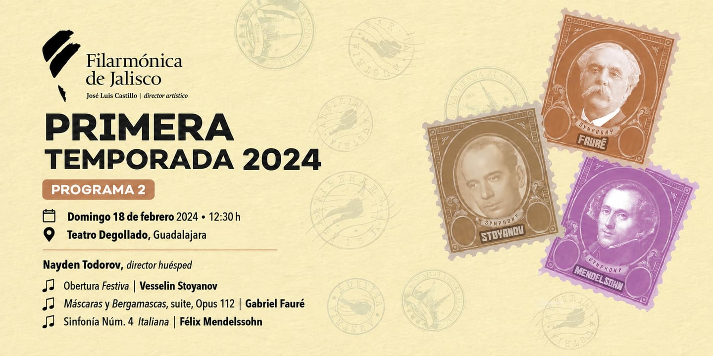 Event banner: Second Program of the 2024 Season (18.02.2024)