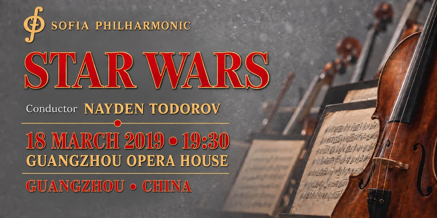Event banner: STAR WARS in Guangzhou (18.03.2019)
