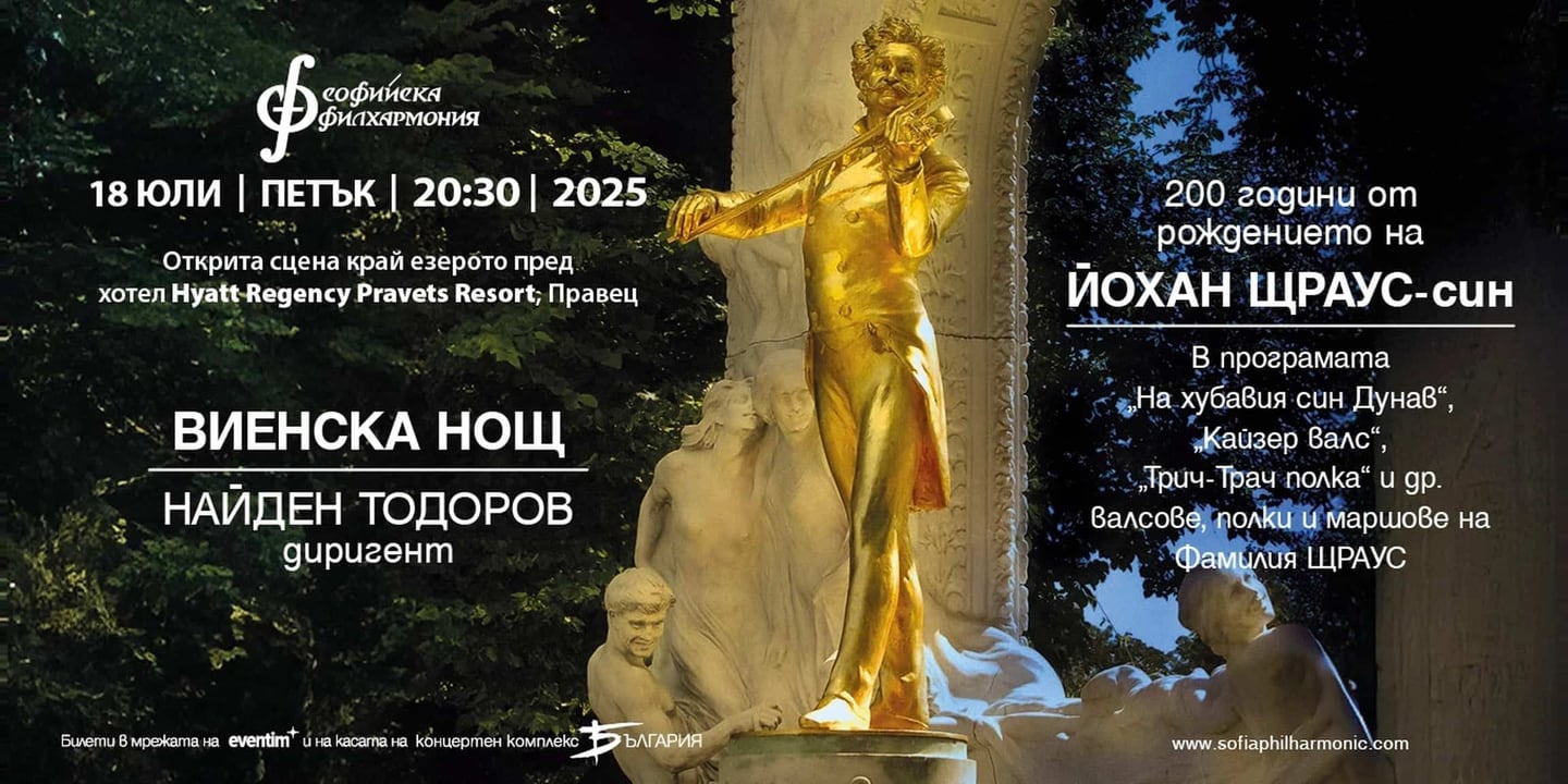 Event banner: Viennese Night with Nayden Todorov (18.07.2025)
