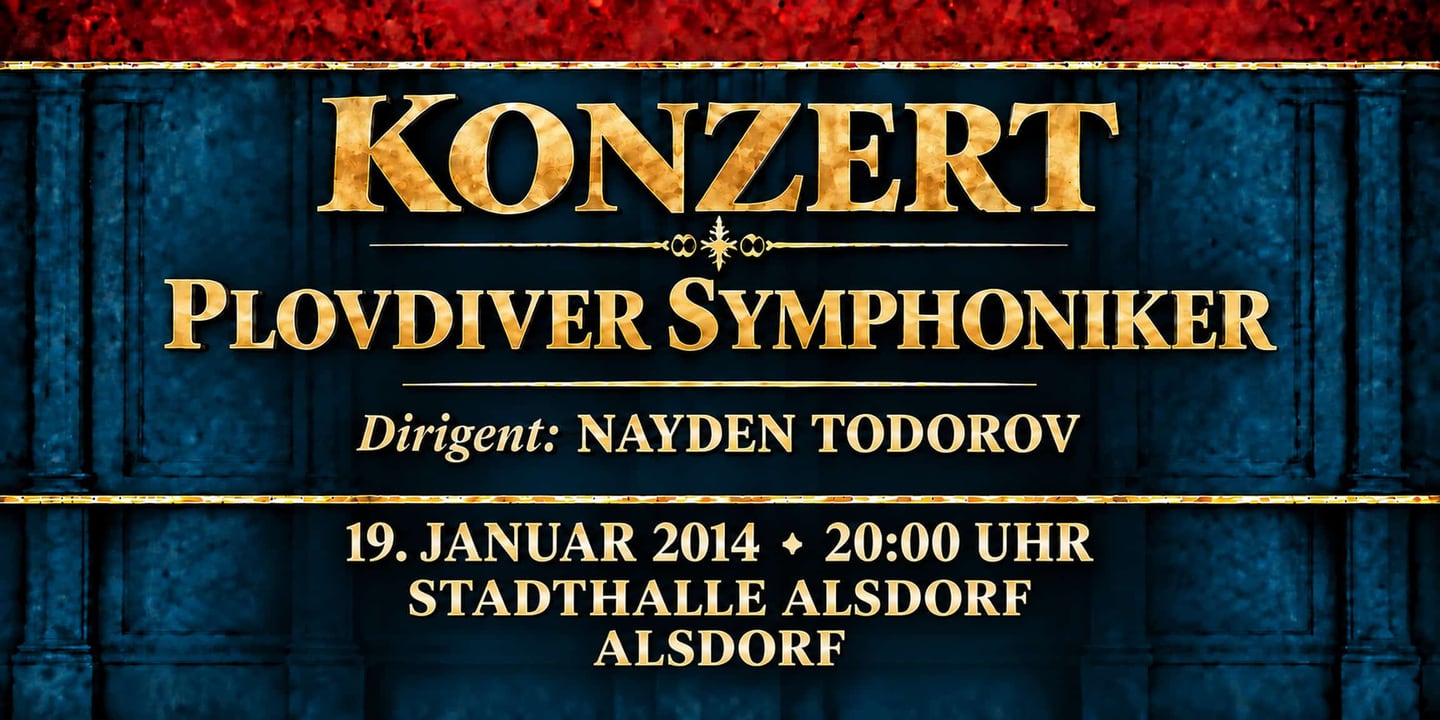 Event banner: Philharmonic concert (19.01.2014)