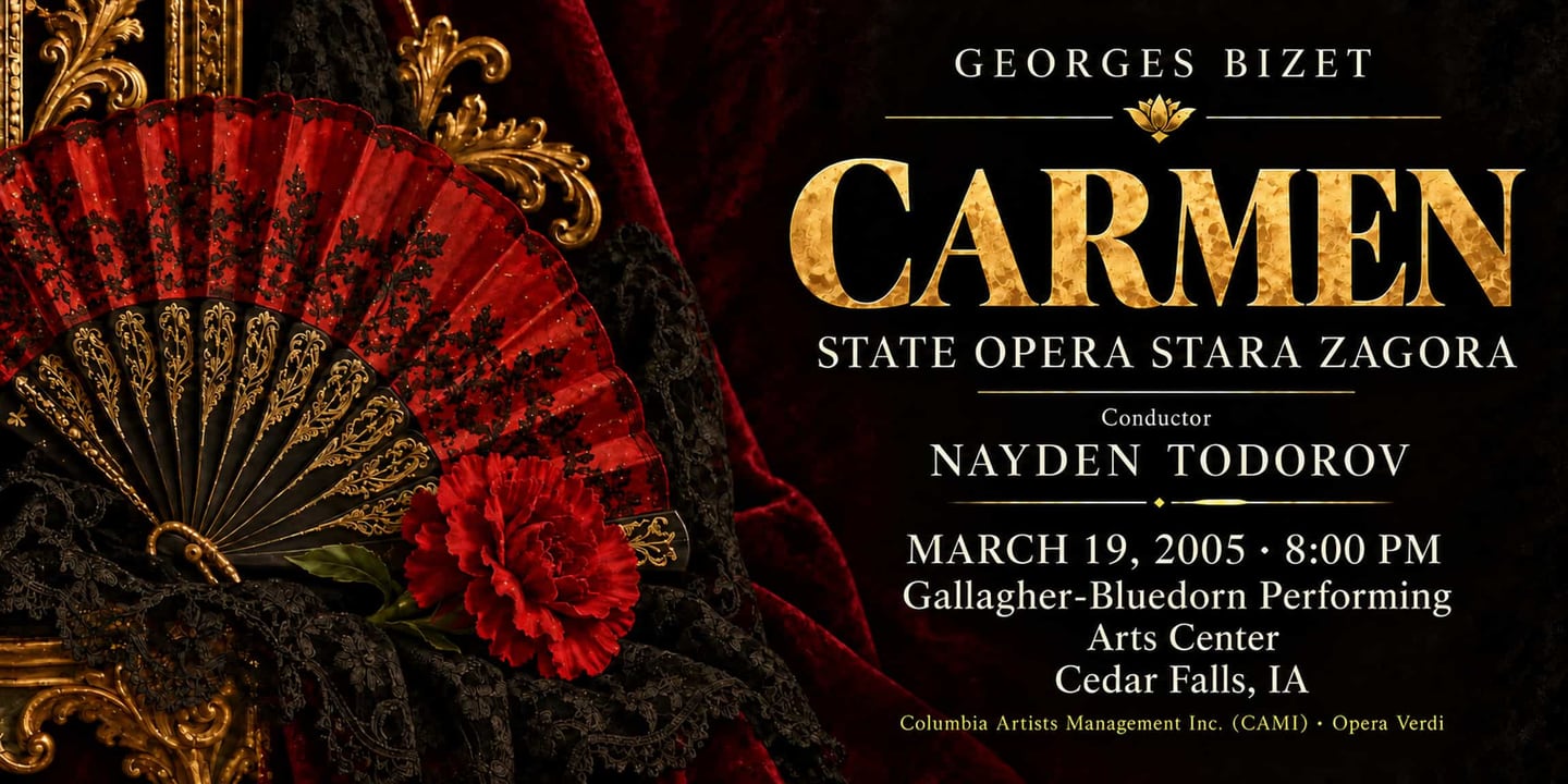 Event banner: Carmen (19.03.2005)