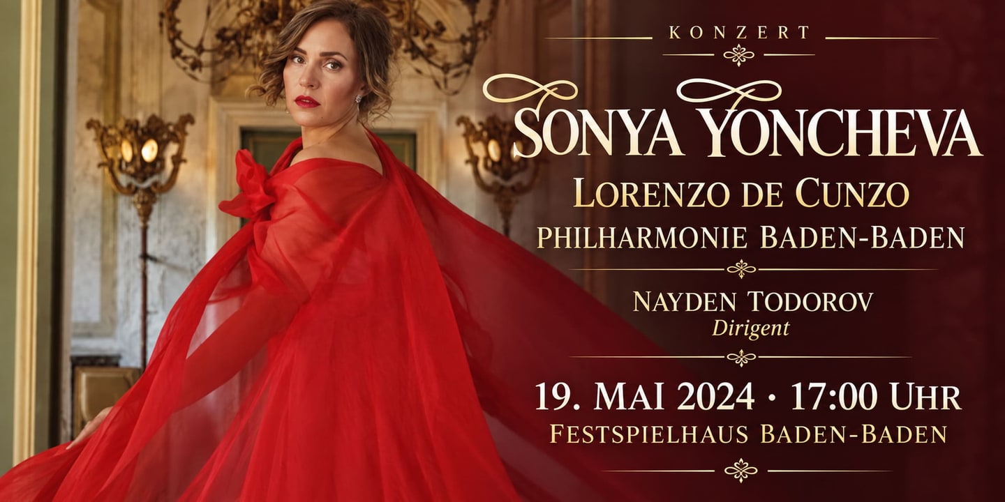 Event banner: Concert with Philharmonie Baden-Baden (19.05.2024)