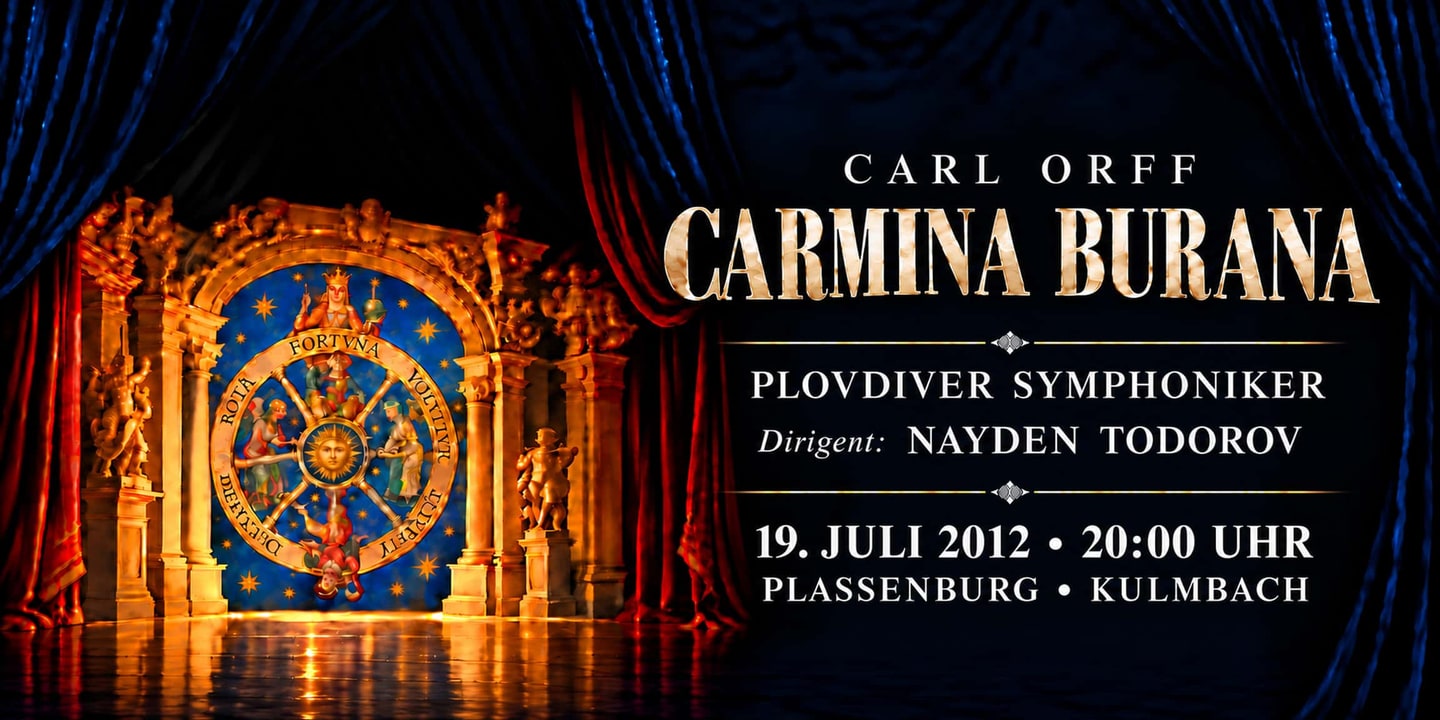 Event banner: Carmina Burana by Orff (19.07.2012)