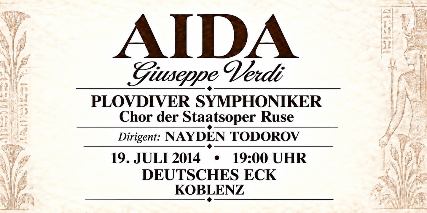 Event banner: Aida (19.07.2014)