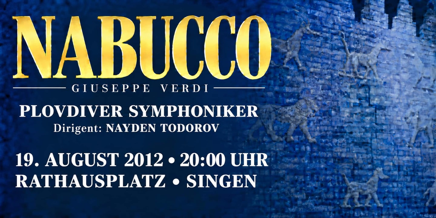Event banner: Nabucco (19.08.2012)