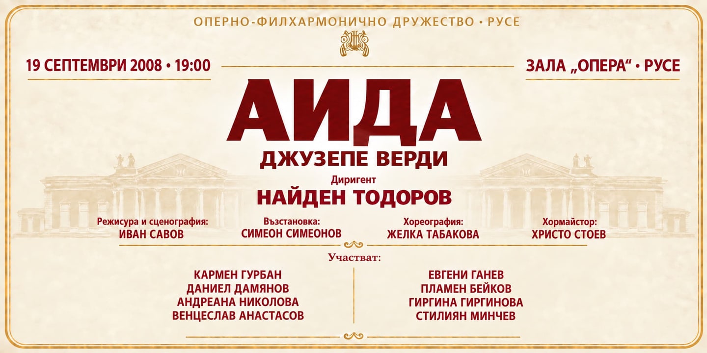 Event banner: Aida (19.09.2008)
