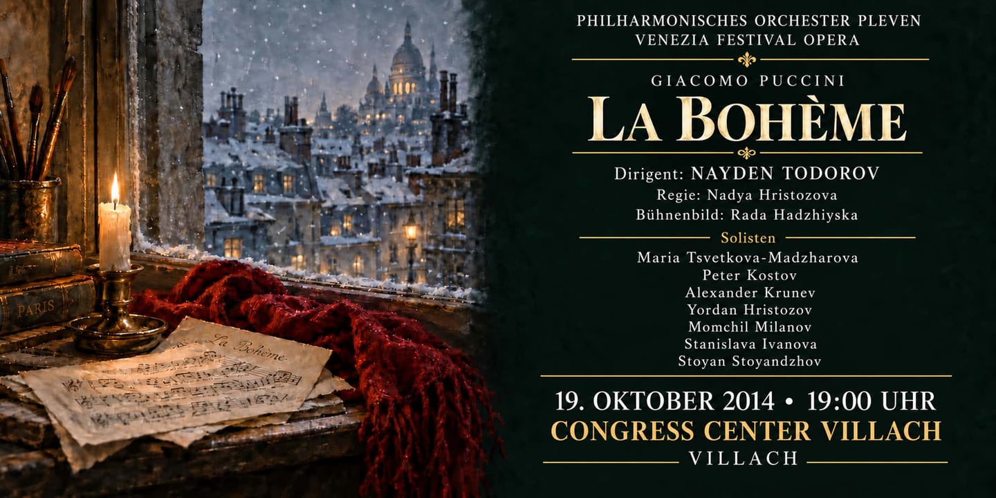 Event banner: La bohème (19.10.2014)