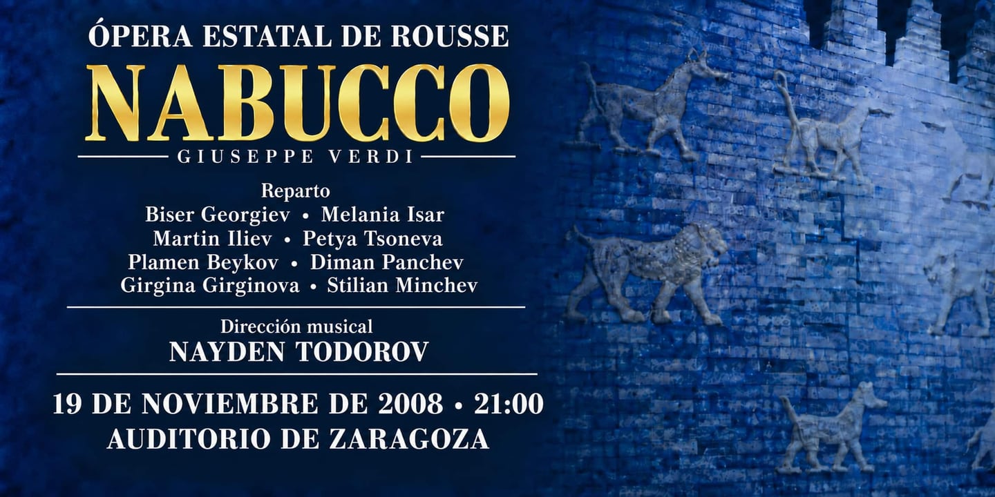 Event banner: Nabucco by Verdi (19.11.2008)