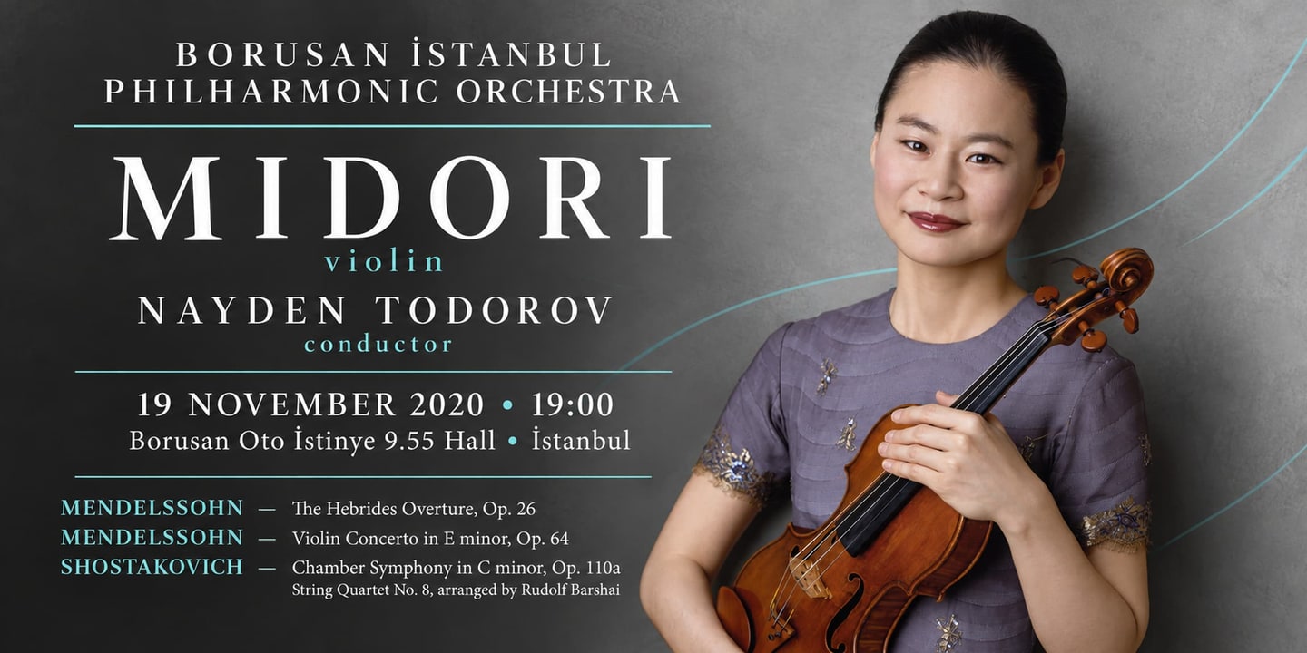 Event banner: Borusan İstanbul Philharmonic Orchestra (19.11.2020)