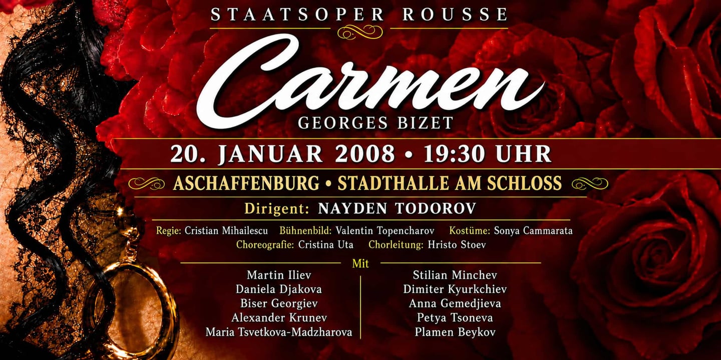 Event banner: Carmen by Bizet (20.01.2008)