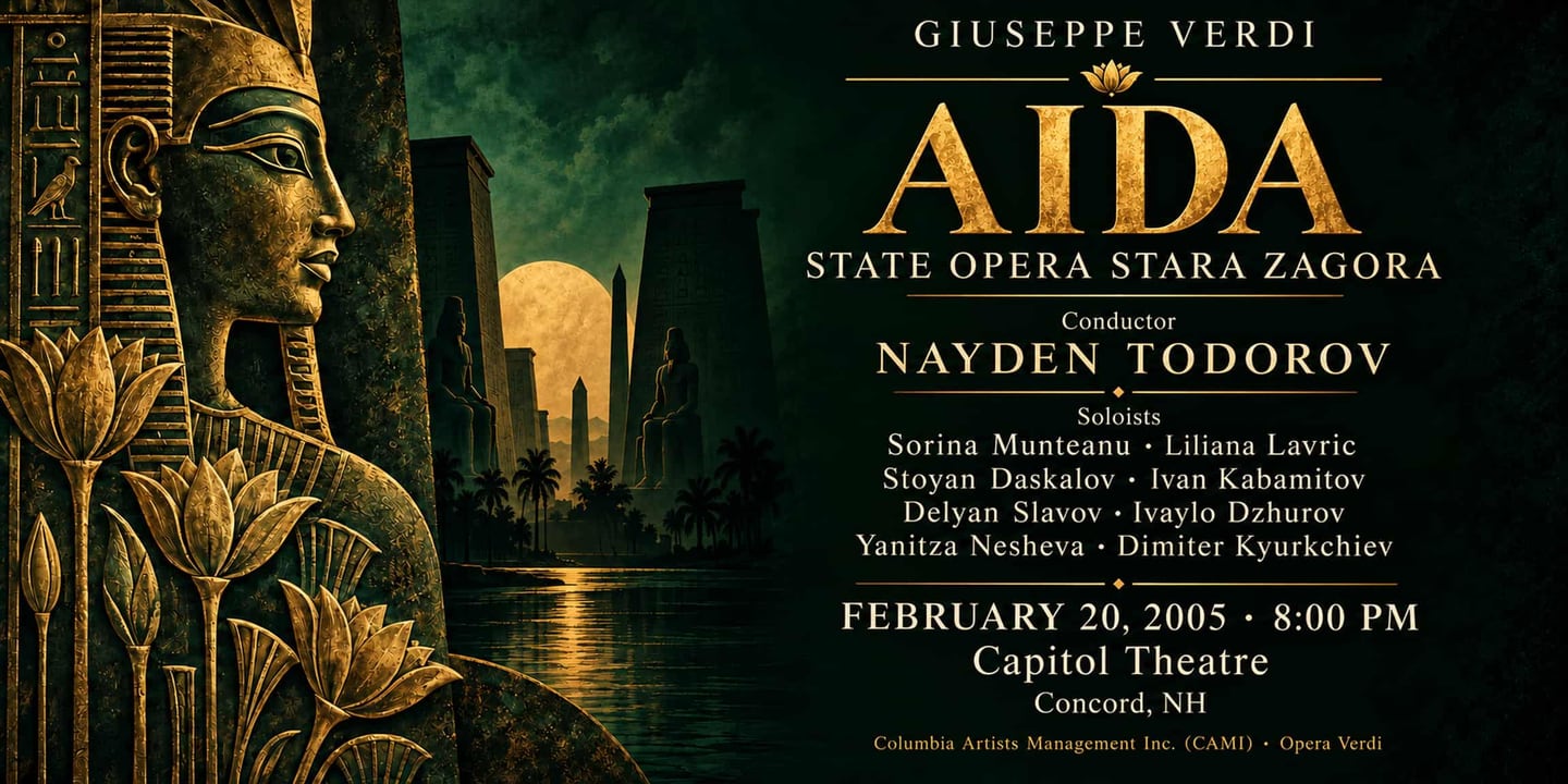 Event banner: Aida (20.02.2005)
