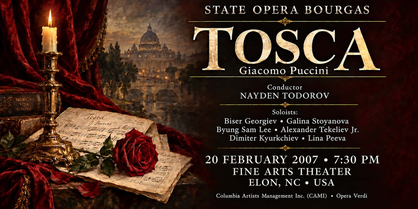 Event banner: Tosca (20.02.2007)