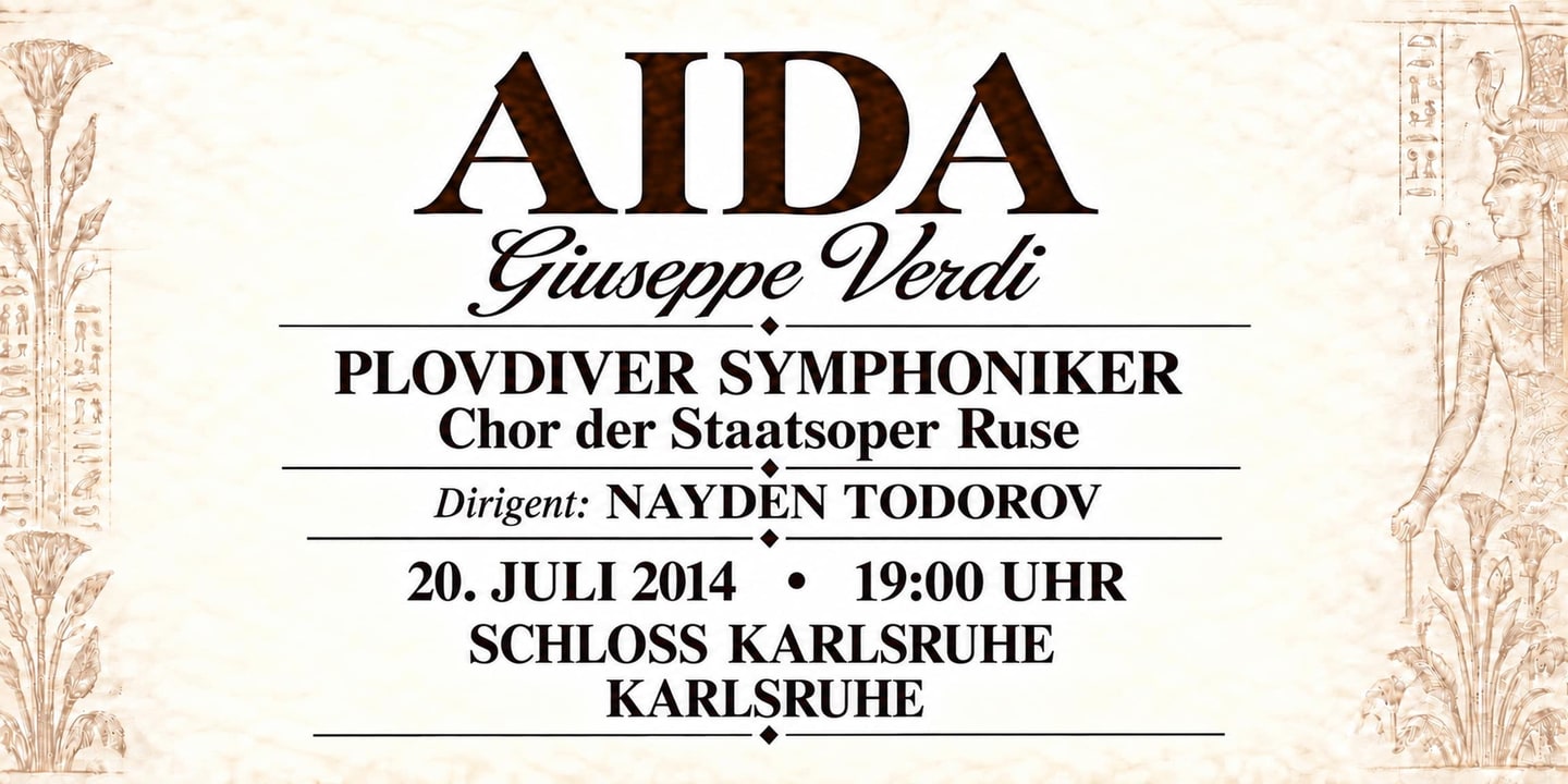Event banner: Aida (20.07.2014)