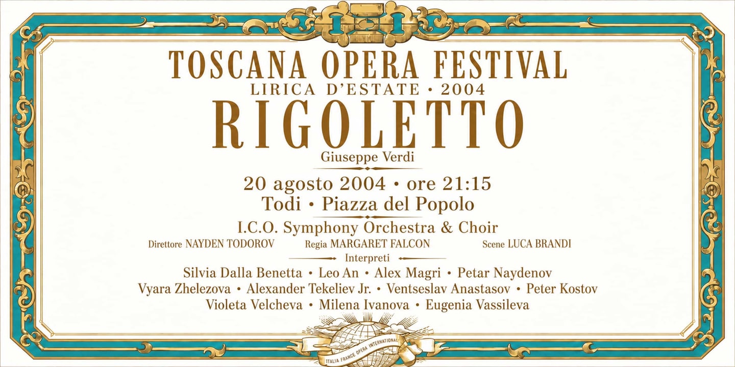 Event banner: Rigoletto (20.08.2004)