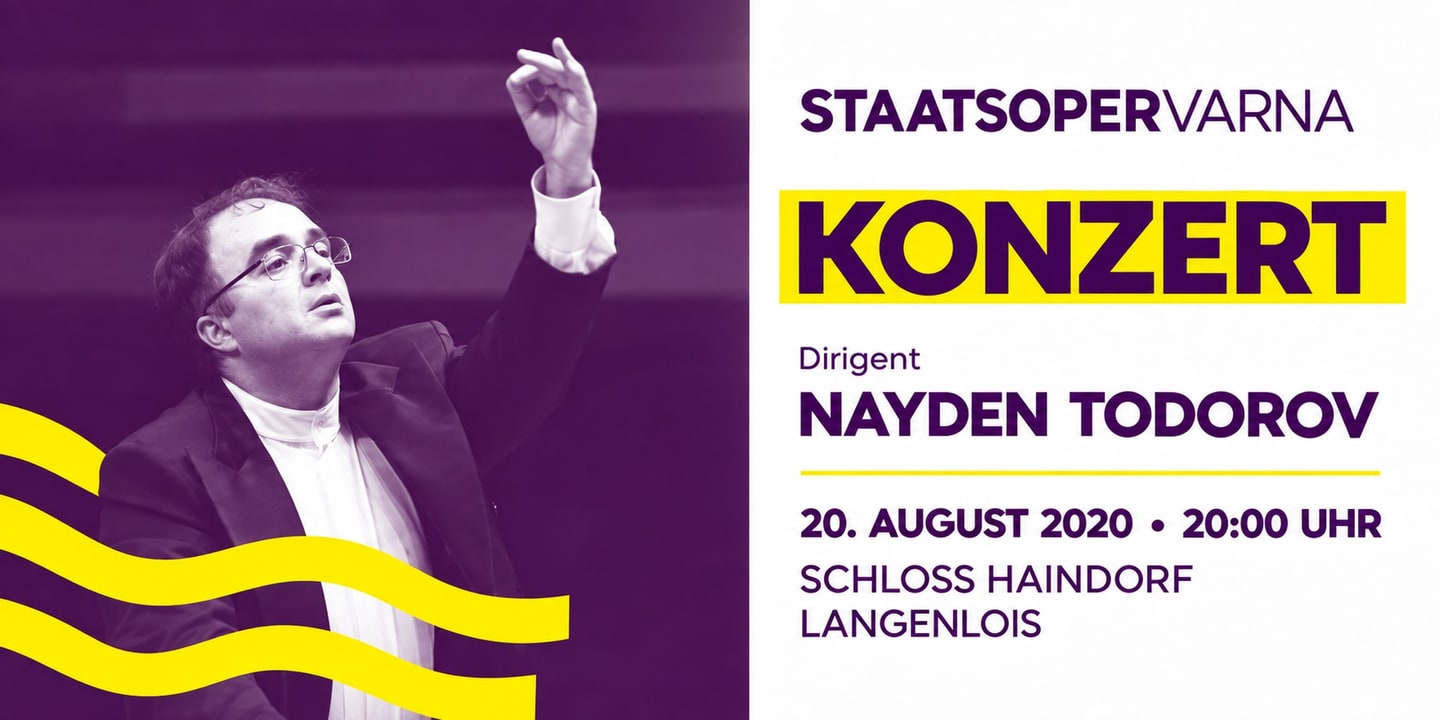 Event banner: Concert with State Opera Varna (20.08.2020)