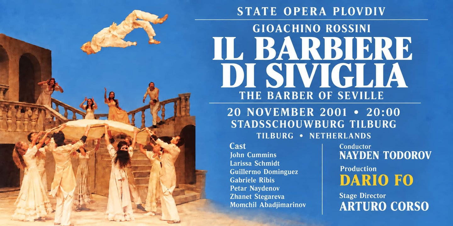 Event banner: Il barbiere di Siviglia (20.11.2001)