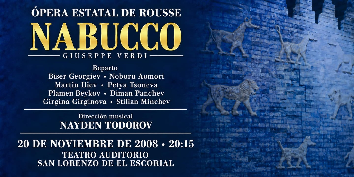 Event banner: Nabucco by Verdi (20.11.2008)