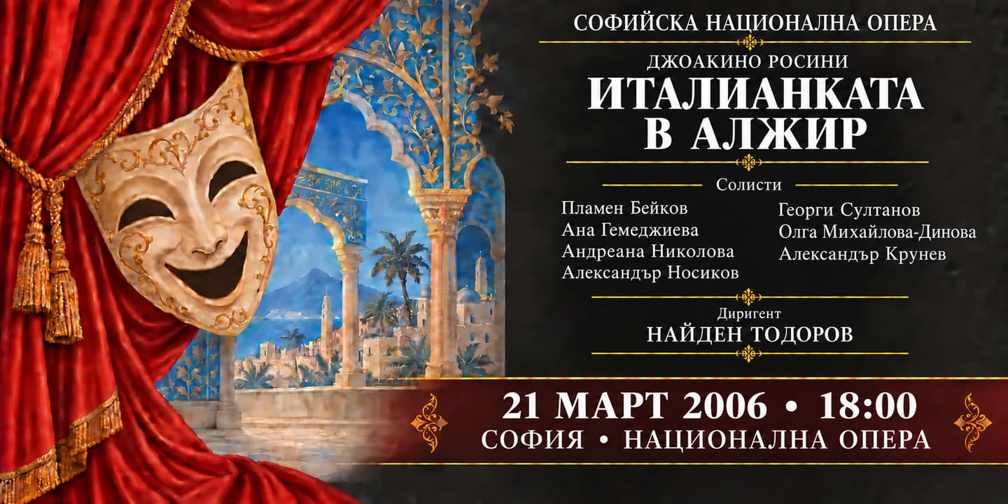 Event banner: Concert with Sofia National Opera (21.03.2006)