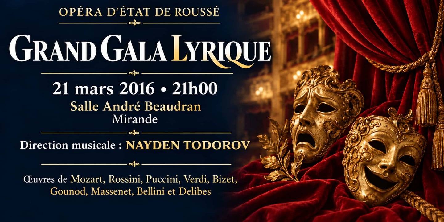 Event banner: Grand Gala Lyrique (21.03.2016)