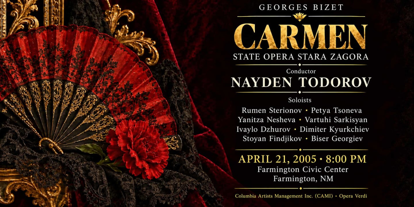 Event banner: Carmen (21.04.2005)
