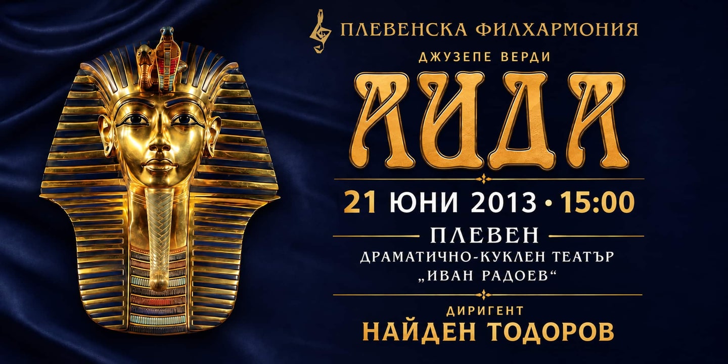 Event banner: Aida by Verdi (21.06.2013)