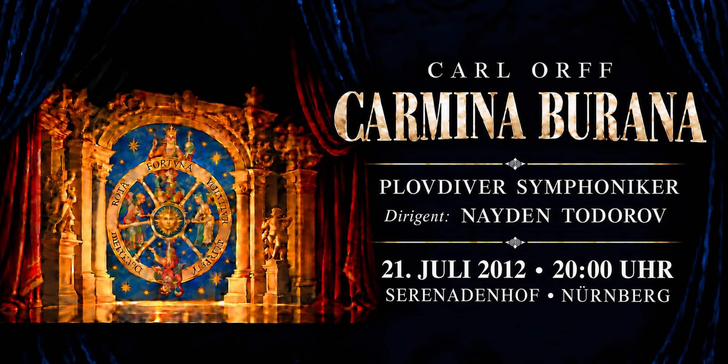 Event banner: Carmina Burana (21.07.2012)