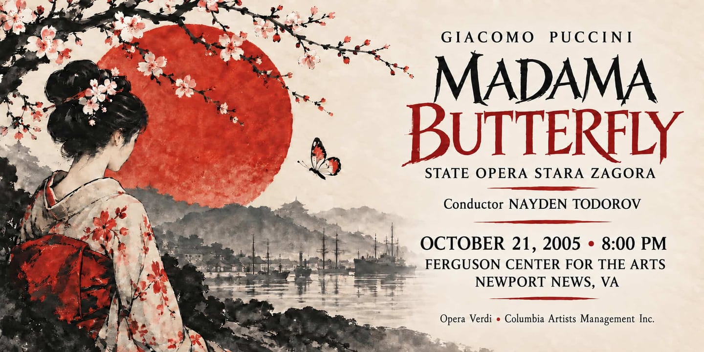Event banner: Madama Butterfly (21.10.2005)