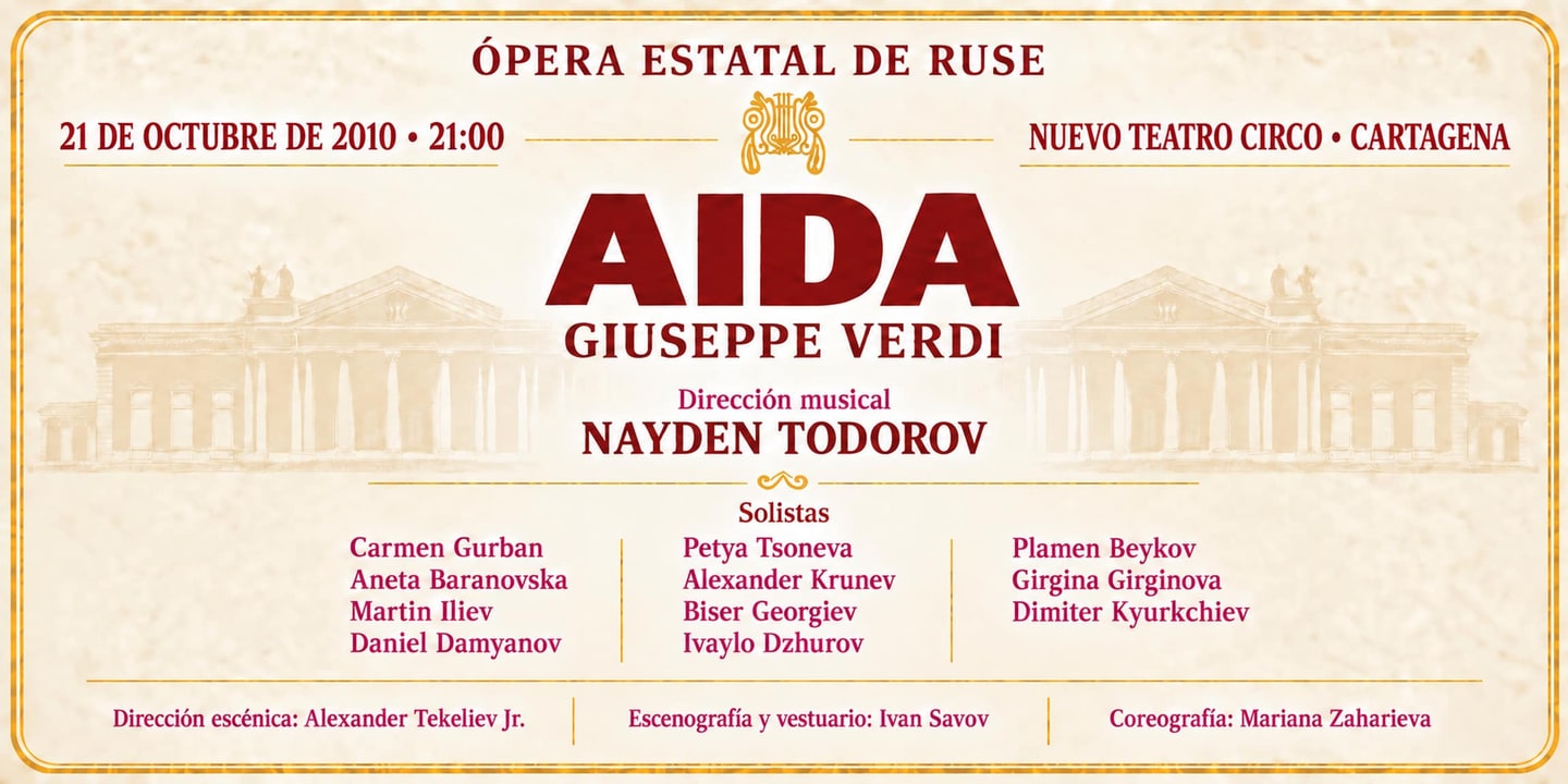 Event banner: Aida (21.10.2010)