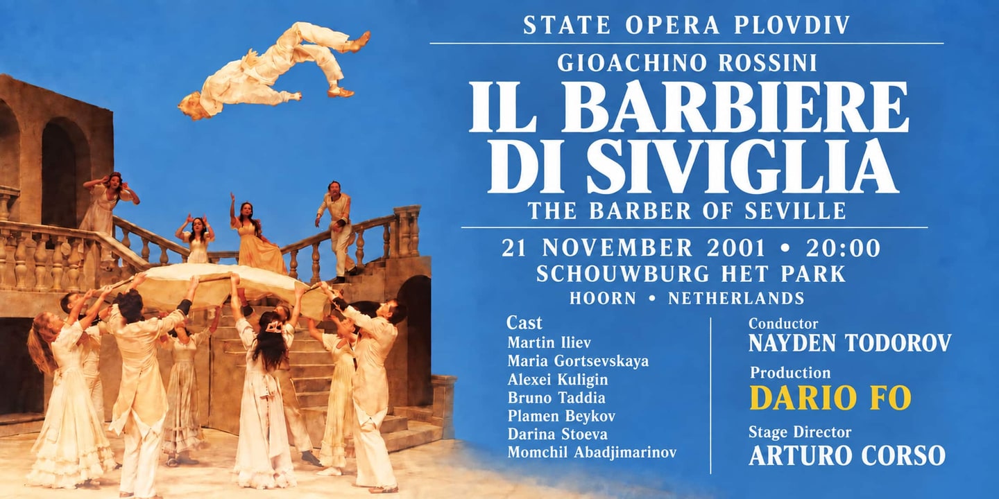 Event banner: Il barbiere di Siviglia (21.11.2001)