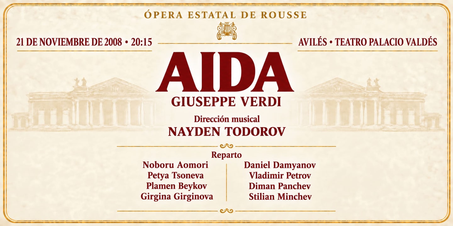 Event banner: Aida (21.11.2008)