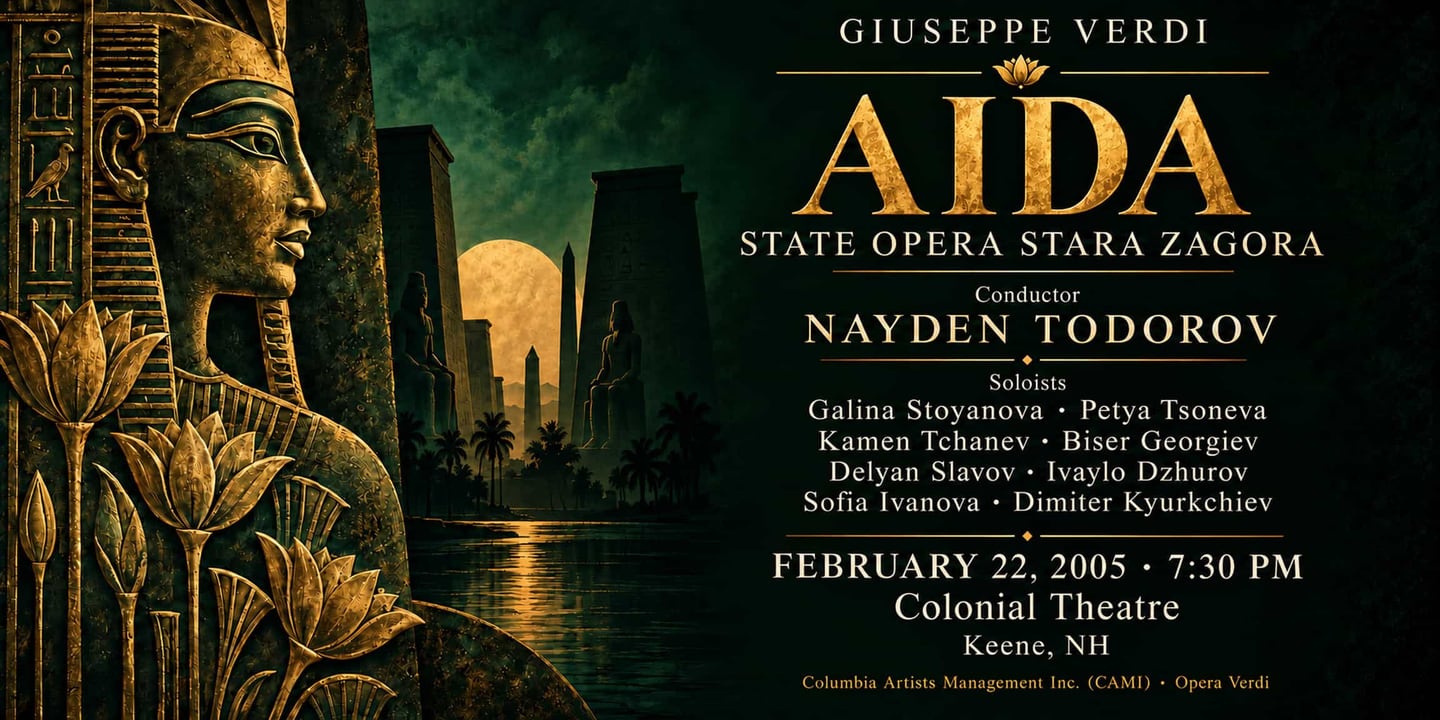 Event banner: Aida (22.02.2005)