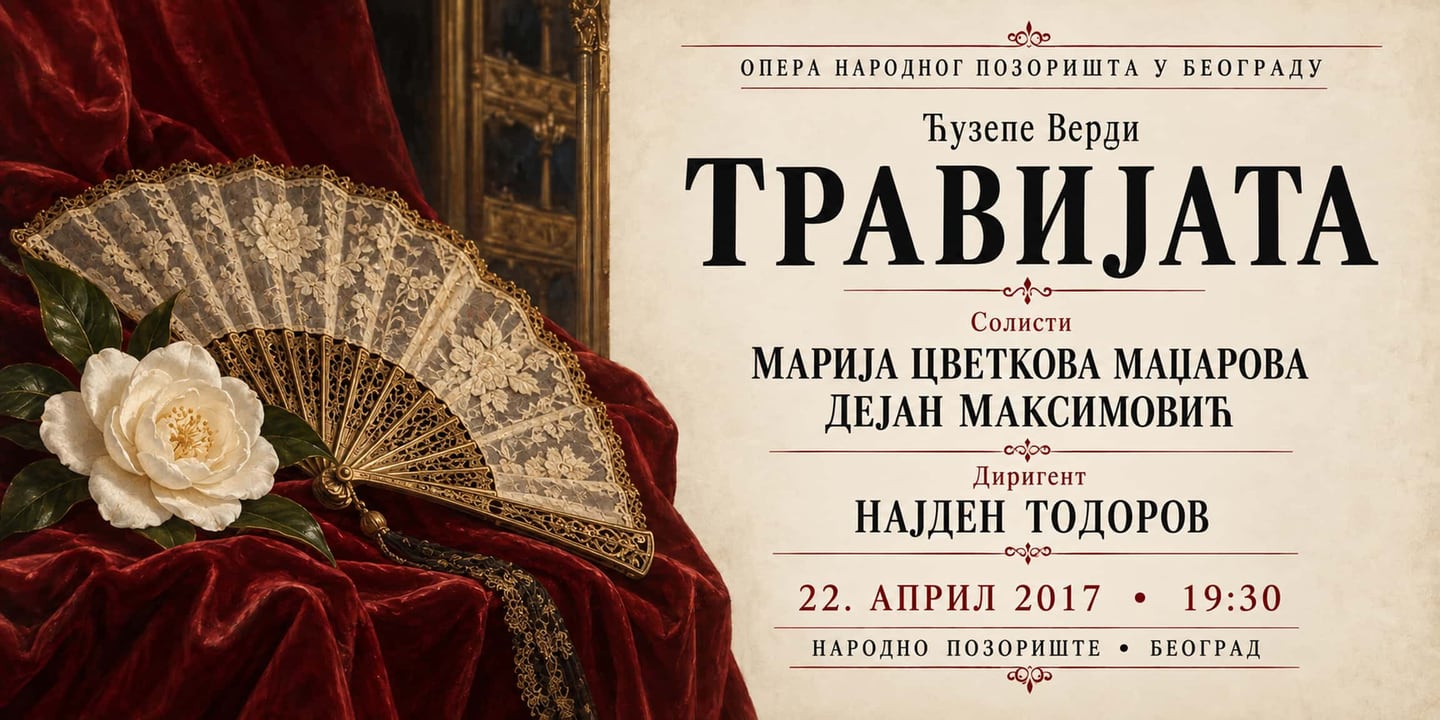 Event banner: La Traviata - guest performance (22.04.2017)
