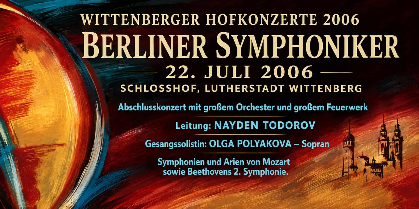 Event banner: Wittenberger Hofkonzerte 2006 (22.07.2006)