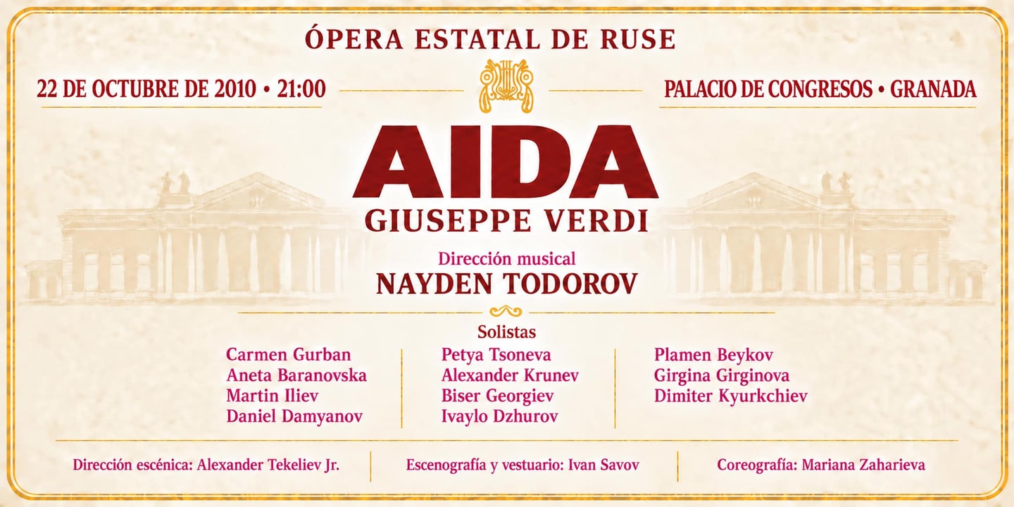 Event banner: Aida (22.10.2010)
