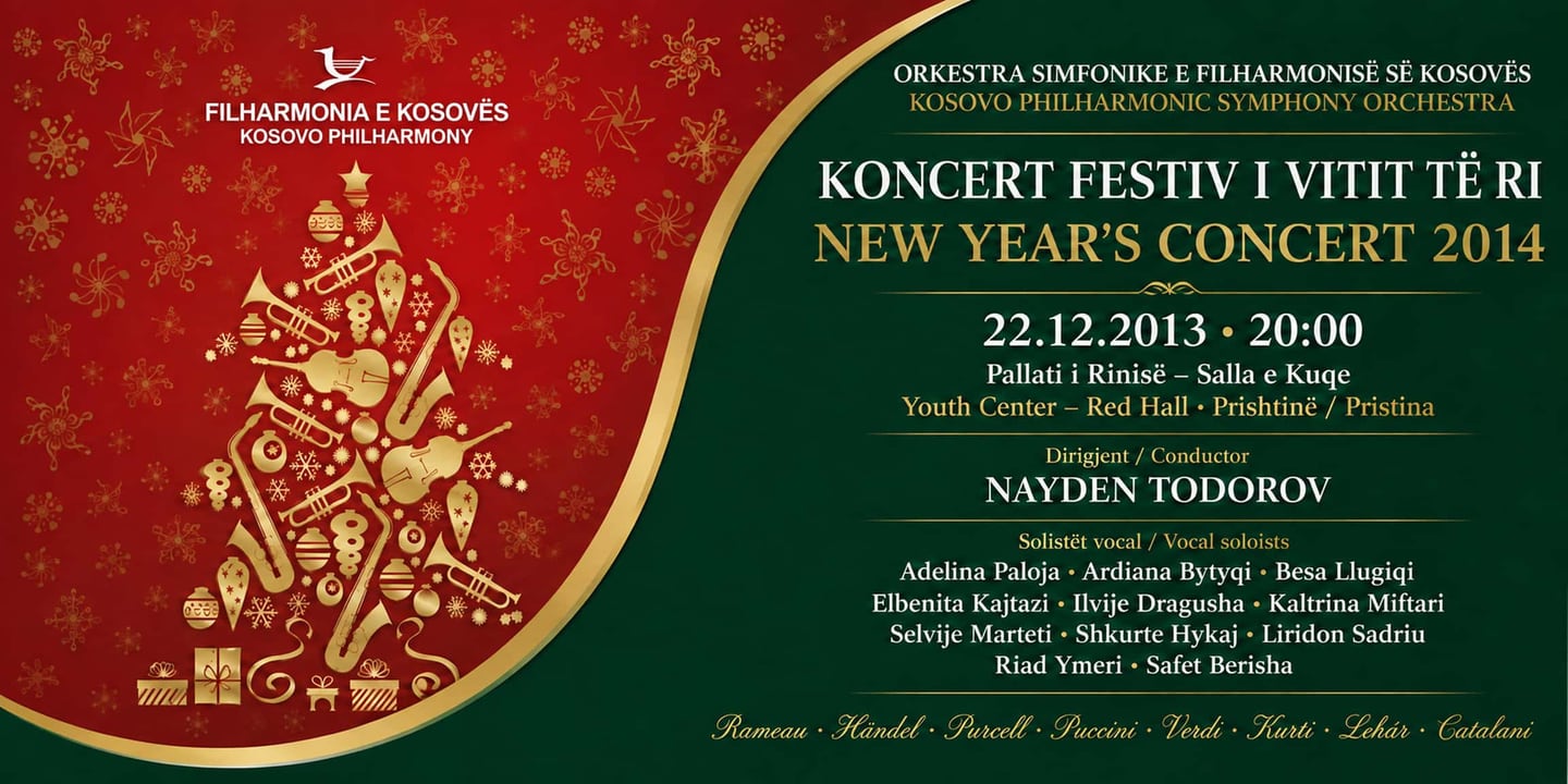 Event banner: New Year's Concert 2014 (22.12.2013)