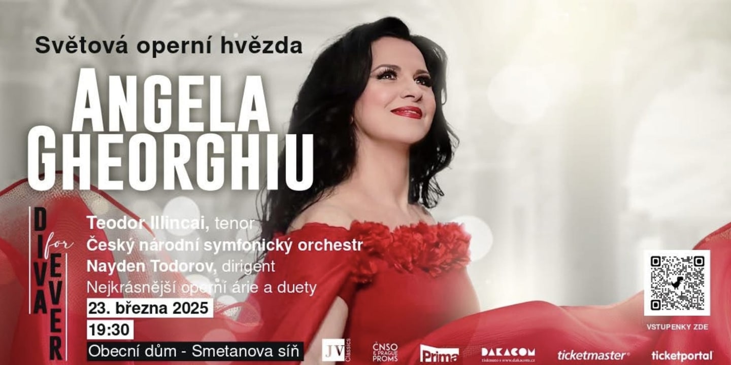 Event banner: Angela Gheorghiu: Diva for Ever (23.03.2025)