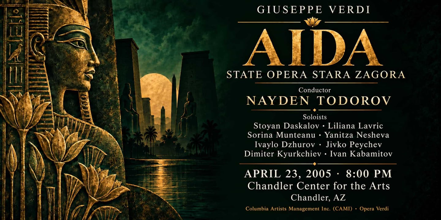 Event banner: Aida (23.04.2005)