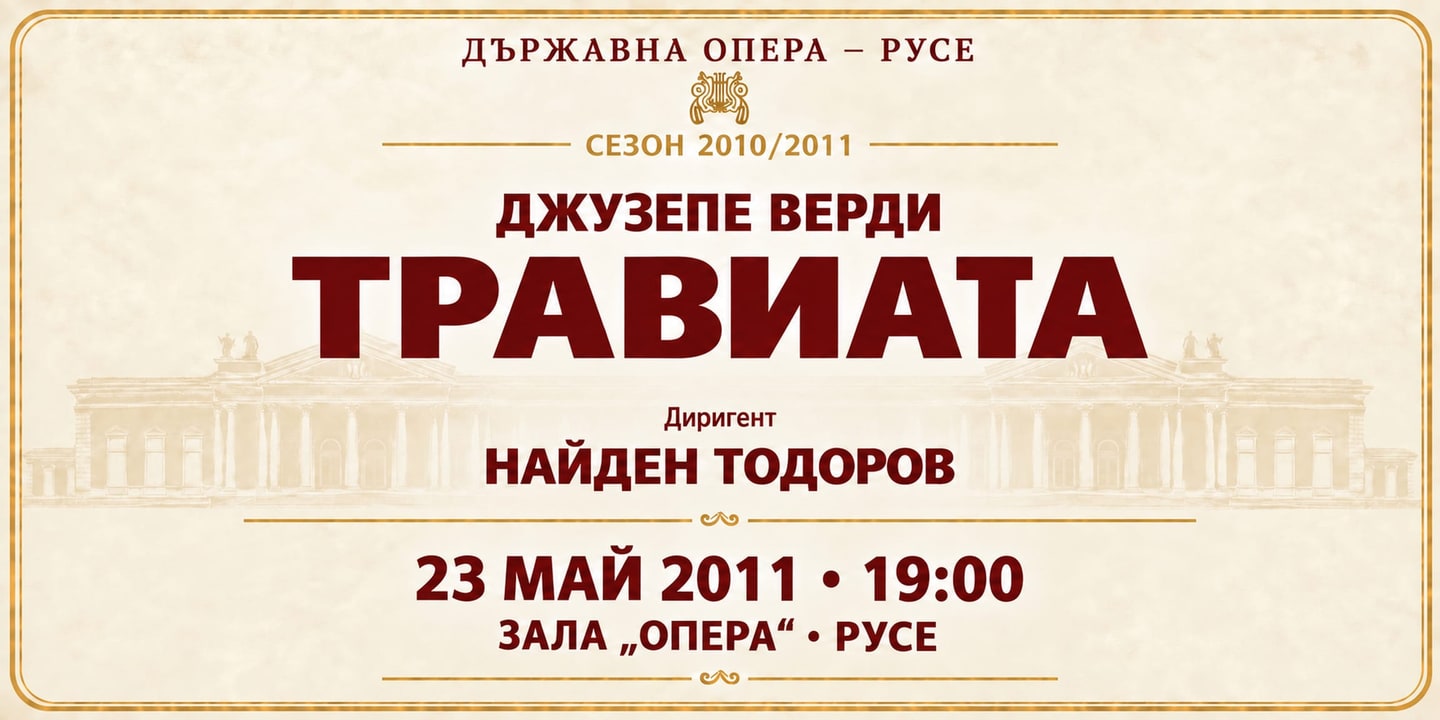 Event banner: Concert with State Opera Rousse (23.05.2011)