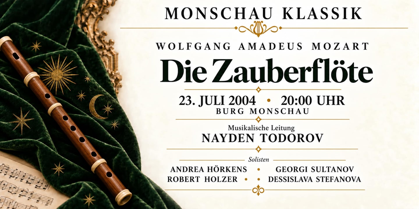 Event banner: Die Zauberflöte (23.07.2004)