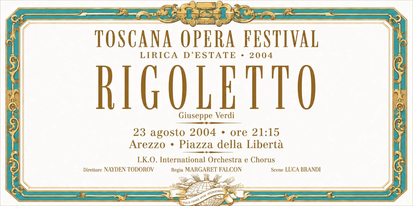 Event banner: Rigoletto (23.08.2004)